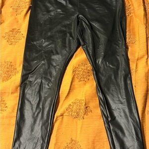 Wild Fable Glossy Black Leggings